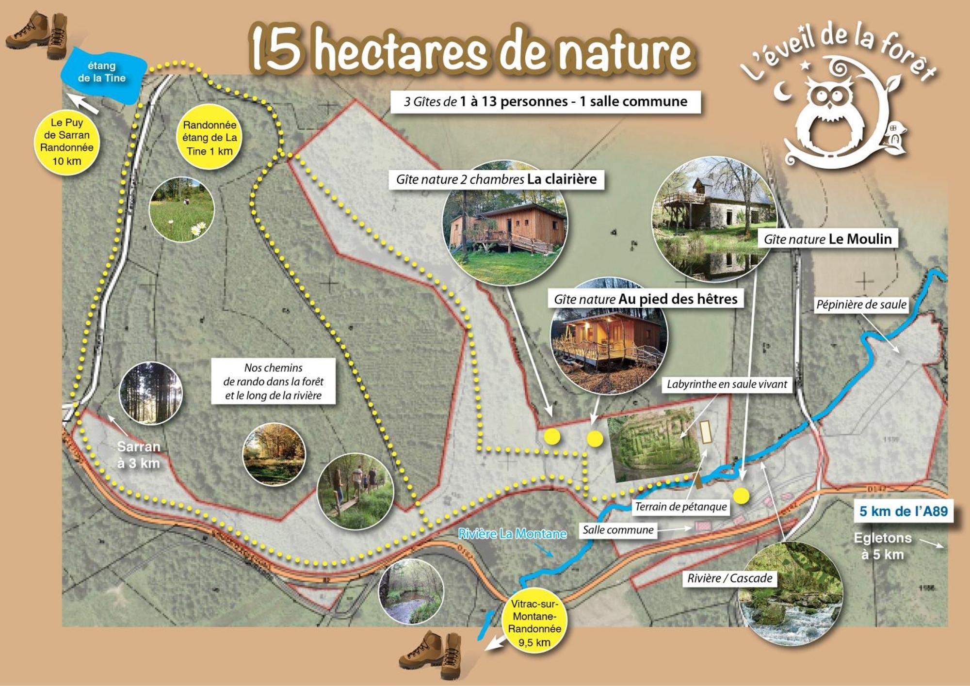 Gite Nature Le Moulin Vitrac-sur-Montane Buitenkant foto